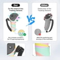 thumbnail image 4 of Rechale VR Silicone Case for Meta Quest 3S, Design Upgraded Accessories for Oculus Quest 3s, Face Cover, Controller Grips, Shell Cover, Lens Cover, Disposable Eye Cover(Macaron), 4 of 8