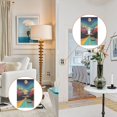 thumbnail image 4 of Yayeee Duplex Wall Plate 1-Gang 4.5"x2.7" Home Receptacle Light Switch Decorative Outlet Cover, Colorful Road, 4 of 7