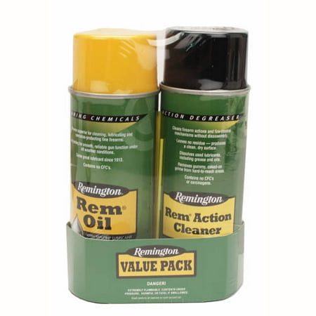 Remington Accessories Rem Oil & Rem Action Cleaner,(2) -10 oz. SKU: 18154 with Elite Tactical