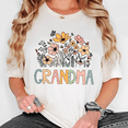 thumbnail image 2 of Grandma Wildflower Pastel Graphic T-Shirt, 2 of 5
