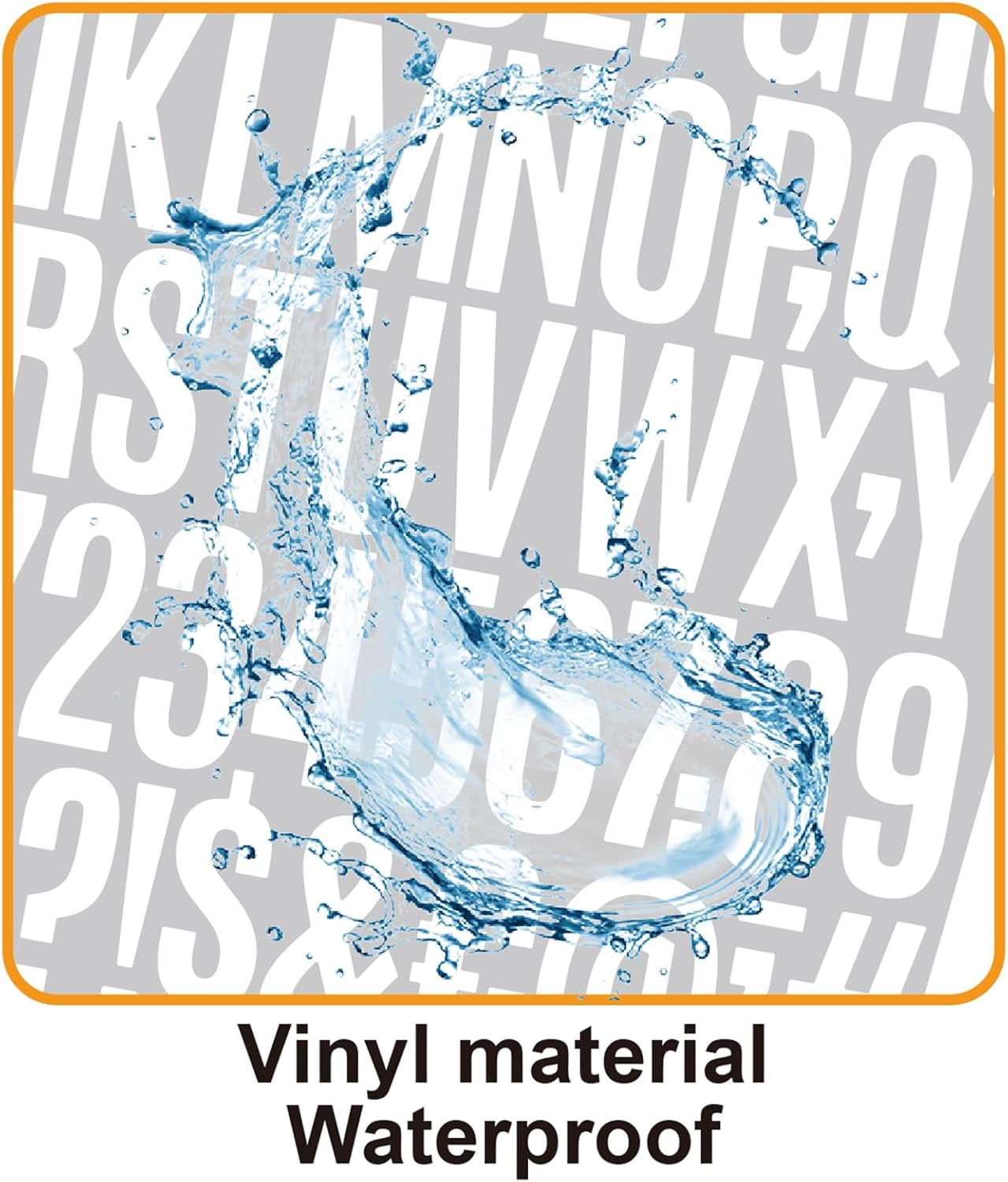 1000 Pcs 2 Inch Waterproof Letter Stickers - Self-Adhesive Vinyl Includes 20 Sheets of Alphabet, Numbers & Symbols for Mailbox, Door, Window, Address, Business Signs, Vehicles & More (White)