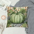 thumbnail image 2 of ARISTURING  Fall Pillow Covers Sage Green Pumpkin Eucalyptus Leaves Throw Pillow Case Hello Pumpkin Give Thanks Cushion Cover for Harvest Farmhouse Thanksgiving Home Office Decor, 2 of 5