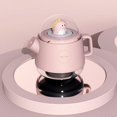 thumbnail image 2 of Humidificador de aire de llenado superior rosa de 3 litros, tiempo de funcionamiento de 25 horas, silencioso ultrasónico de 28 dB, con luz nocturna, apagado automático del pulverizador, boqu, 2 of 5
