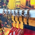 thumbnail image 7 of 7Pcs/Set Christmas Stocking Hooks Mantel Xmas Stocking Holder Festive Stocking Hangers for Hanging Wreaths Ornaments Gifts, 7 of 7