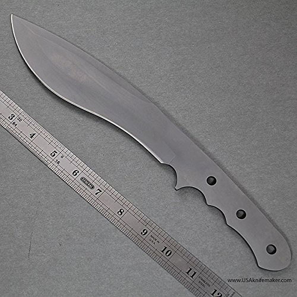 Hunting Knife Blade Blank 010 - 9Cr18MoV Stainless Steel - 12 7/8" OAL