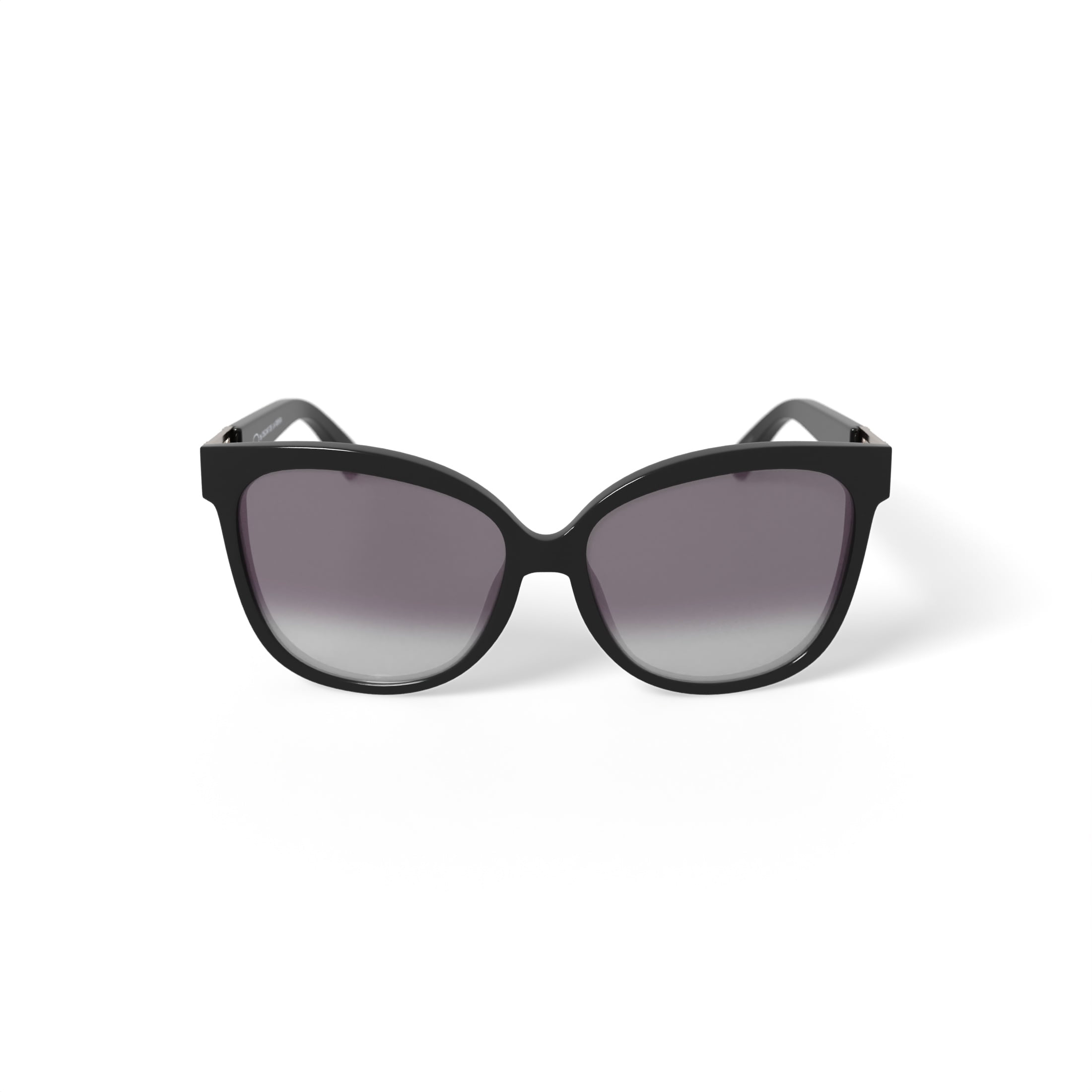 Oscar Women's Rx'able Fashion Sunglasses, O1322, Black, 57-15-145, with Case