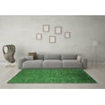 thumbnail image 3 of Ahgly Company Indoor Round Oriental Emerald Green Industrial Area Rugs, 6' Round, 3 of 4