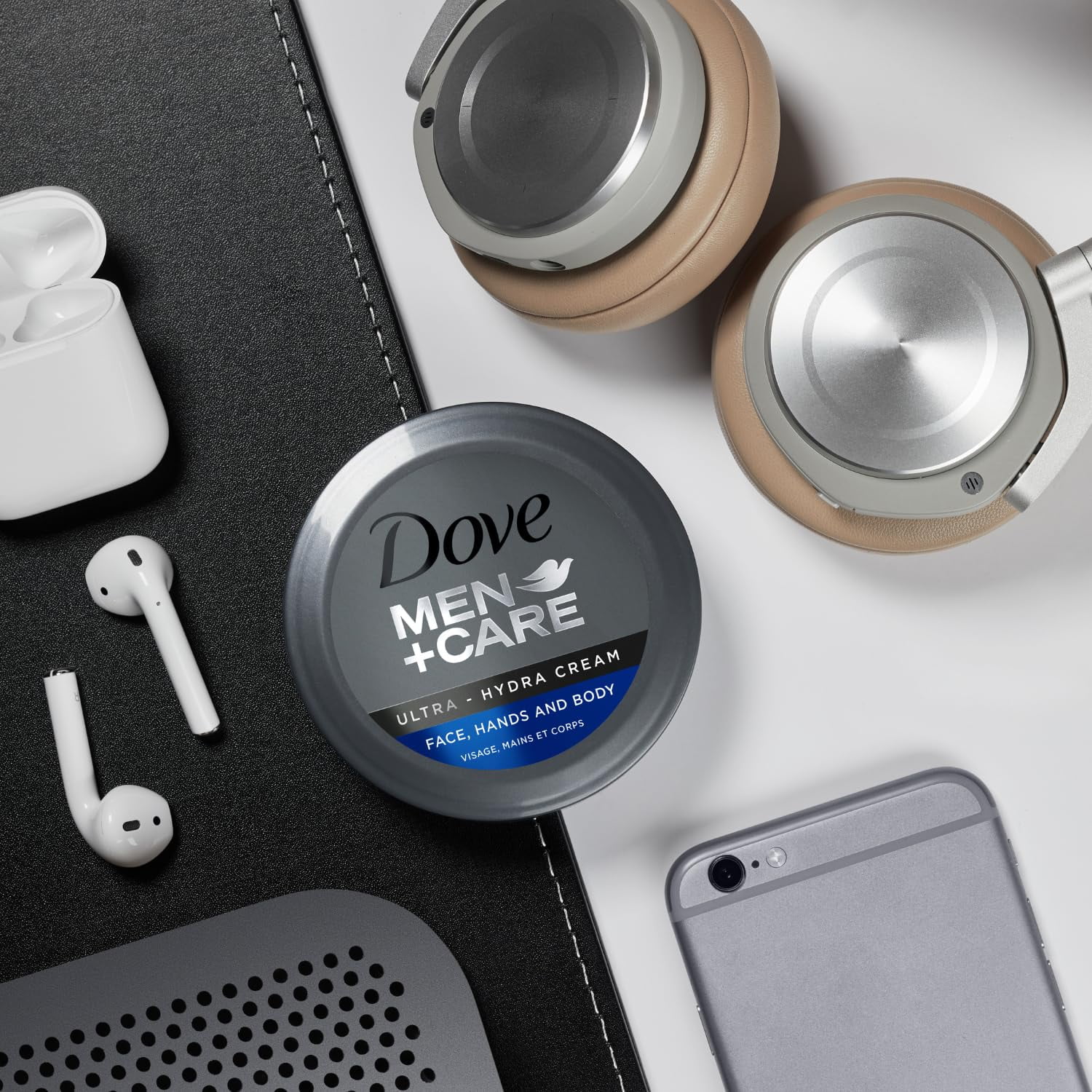 Dove Men+Care Ultra Hydra Cream 3-In-1 Advanced Skin Care for Men, All Skin Types, 5.07 Fl Oz (Pack of 12)