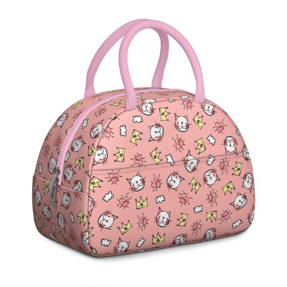 Pawfect Cat Lunch Bag – Cute Pattern for Pet Owners and Cat Enthusiasts