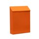 thumbnail image 5 of Buzón de pared con porta periódicos, moderno buzón con llave para colgar en la pared. Naranja, 5 of 9