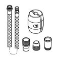 thumbnail image 2 of Manguera de ducha Grohe 48293000 flexible con peso cromado, 2 of 3