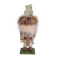 Kurt Adler Hollywood Nutcracker Collection, Woodsman with White Owl
