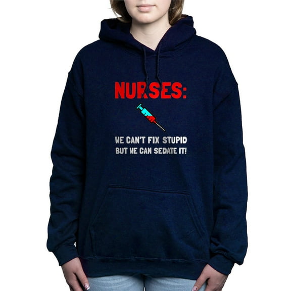 CafePress - Nurses Sedated - Pullover Hoodie, Classic & Comfortable Hooded Sweatshirt
