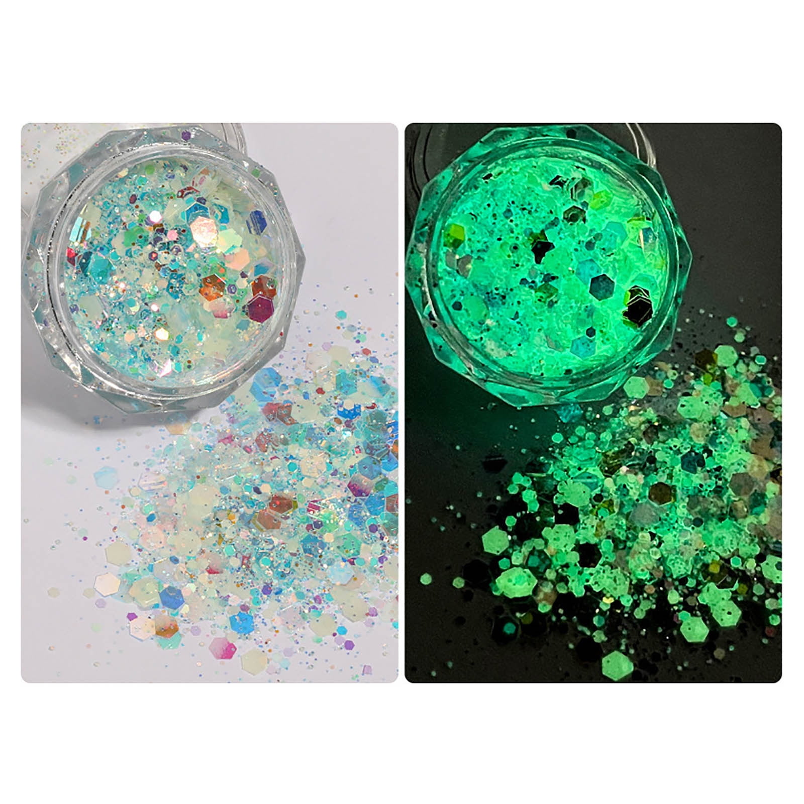 Glitter for Hair Nail Sequins Tape for Nails Gemstones for Makeup for Makeup Sticker Nail Bows Clear Rhinestones Nail Decorating Acrylic for Nails Little for Nails Different