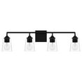 thumbnail image 5 of 4 Light Bathroom Light Fixture in Transitional Style-8 inches Tall and 31 inches Wide-Matte Black Finish Bailey Street Home 71-Bel-4621750, 5 of 10