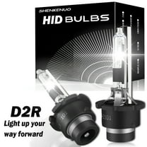 D2R 35W 6000K Cold White Xenon HID Headlight Bulbs 85126UB 66250 85126WX Replacement - 2pcs