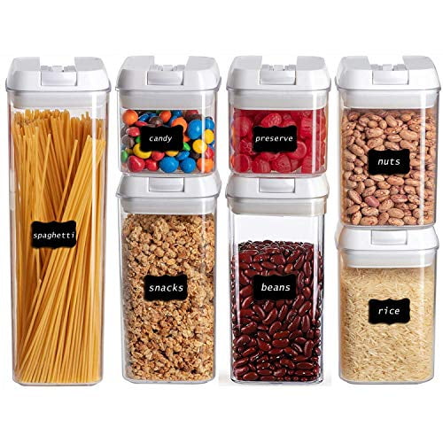 Pantry Storage Modern Kitchen Storage Containers / How To Organize Your Kitchen Cabinets And ...