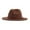 Brown, variant on Pxiakgy womens baseball caps Womens Fedora Panama Wool Belt Classic Hat Buckle Hat Floppy Wide Baseball Caps hats for women Khaki + One size