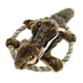 thumbnail image 3 of Ruffin' It Woodlands Plush Chipmunk Rope Ring Tosser Dog Toy, 3 of 7