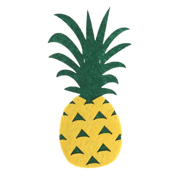 WHAMVOX Hawaii Pineapple Banner for Decoration Multi Nonwovens Perfect for Parties 8.5 Inches