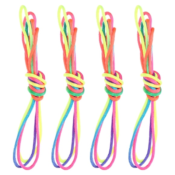 Juego de mano de 4 Uds., juguetes de cuerda, juguetes para niños, divertidos gatos, cuna, cuerda, juguetes para dedos de fiesta
