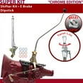 thumbnail image 1 of American Shifter  4L60E Shifter Kit Chrome 23 in. Swan E Brake Dipstick for F5F63, 1 of 1