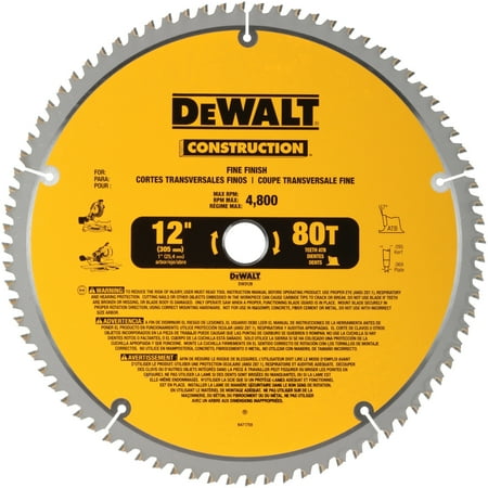 Fine Finish Blade - Dewalt® Construction™ 12