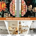 thumbnail image 5 of Lfeey Floral Blackout Curtains for Bedroom Living Room, Room Darkening Curtains, 63 Inches Length 2 Panels, 5 of 6