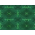 thumbnail image 1 of Ahgly Company Machine Washable Indoor Rectangle Transitional Deep Teal Green Area Rugs, 2' x 4', 1 of 7