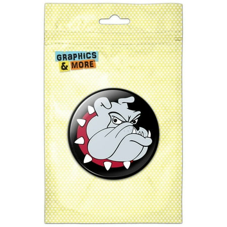 

Bulldog Dog Refrigerator Button Magnet