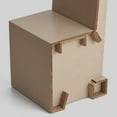 thumbnail image 6 of Cardboard Mini Chair – Sustainable, Recycled Material, Customizable Surface for Creativity, Easy Assembly, Lightweight & Durable, Perfect for Play & Imagination, 6 of 6