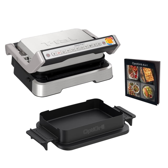 T-fal OptiGrill Gril Électrique Intérieur Intelligent 4-en-1