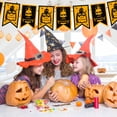 thumbnail image 5 of Decoraciones de fiesta de Halloween, pancarta de cumpleaños aterradora para decoraciones de fiesta de niños de Halloween, 2 piezas, 5 of 5