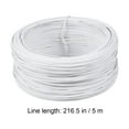 thumbnail image 2 of WRITWAA Soft Garden Wire for Floral Uses White PVC Binding Wire 1Pack, 2 of 8