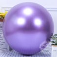 thumbnail image 4 of Globos metálicos para decoración de fiesta de cumpleaños, diseño de fondo de boda, oro, plata, azul, rosa, cromado, 5/10/12 pulgadas, 25 unidades, 4 of 4