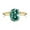 Green, variant on Sparkling 3 Carat Moissanite Rings for Women D Color VVS1 Clarity Oval Cut S925 Sterling Silver Lab Created Diamond Rings Anniversary Wedding Promise Ring with Certificate
