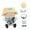 White, variant on Fashion Doll Clothes Set 17 Cm Doll Outfit with Accessories Including Hat and Headwear for Collectors and