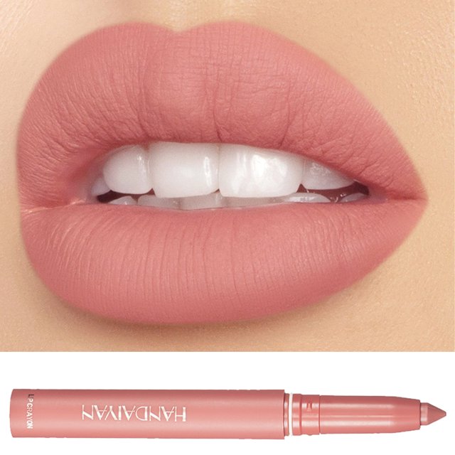 Lápiz labial mate 12 colores Nude Pink Red Lip Balm Lápiz labial sin alcohol