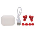 thumbnail image 2 of Bonitos Auriculares Intrauditivos En Forma De Corazón,auriculares Inalámbricos Con Reducción Activa Del Ruido V5.3 Y Estuche Cargador,auriculares Portátiles Con Tapones Para, 2 of 7