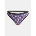 thumbnail image 6 of Way to Celebrate Women's Halloween Thong Panties, 3-Pack, Sizes S-XXL, 6 of 6