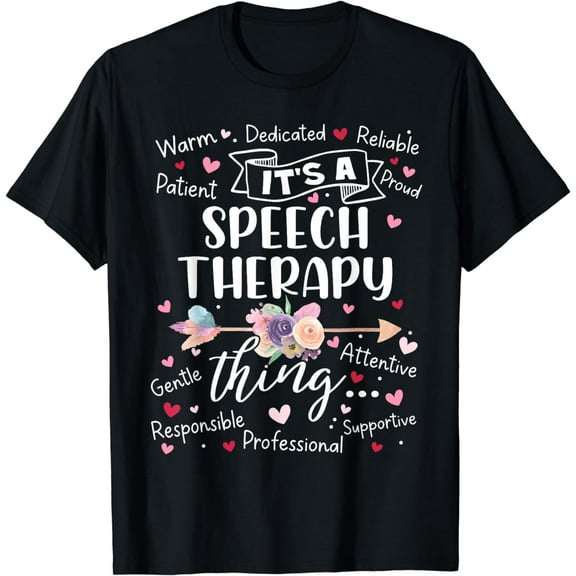 Speech Therapy Squad Team Crew Speech Language Pathologist T-Shirt