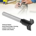 thumbnail image 4 of Bit de Enrutador de Cortador de Tragamonedas, Vástago de 1/4 Pulgadas Múltiples PropÓsito T Slot Router Bit Steel para Trabajar la Carpintería, 4 of 7