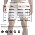 thumbnail image 3 of Nestiefly Mens Shorts 5 Inch Flat Front Roll-Up Cuff Elastic Waist Twill Golf Shorts High Waisted Above Knee Lightweight Workout Mid Thigh Shorts with Pockets Black M, 3 of 4