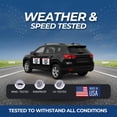 thumbnail image 4 of The Closer You Get The Slower Car Magnet Sign by DC, Flexible Car Magnetic Sheets with Adhesive Backing, 18"x24" Bumper Magnet Sticker for Vehicles, Trucks & Business Advertising Signs 2 PC, USA Made, 4 of 7