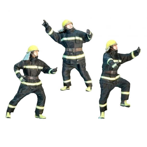 Figuras de Resina Sunnimix 3 Piezas Modelo de Personas Pequeñas