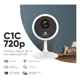 thumbnail image 2 of Ezviz Mini Cámara C1C 720p IP Con Detección de Movimiento Grabación en la nube Notificación Push Audio de dos vías Con Ranura Para Memoria MicroSD Ideal Para Uso Interior, 2 of 6