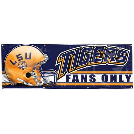 NCAA - LSU Tigers 2x6 Vinyl Banner