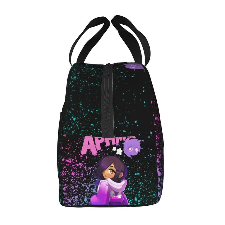 Aphmau Lunch Bag Tote Bag Insulated Lunch Box Picnic Beach Fishing