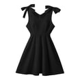 thumbnail image 3 of Vividxx Girls Summer Dress Printed Tie Strap Dress For Tweens Lightweight With Cute Pattern Fashion Vacation, 3 of 4