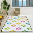 thumbnail image 2 of Crawling Indoor Carpet Play Mat Colorful Animal Footprint Paw for Living Room Bedroom Educational Nursery Floor Mat Area Rugs 72x48in, 2 of 6